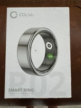 Silver Smart Ring P02 - Sleek Silver Wearable Ring